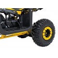 Žlutá čtyřkolka se spalovacími motory 110CC EXPLORER