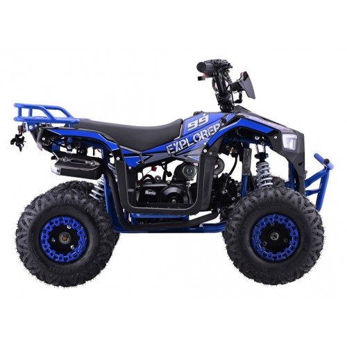 Modré čtyřkolkové vozidlo EXPLORER 110CC EXPLORER