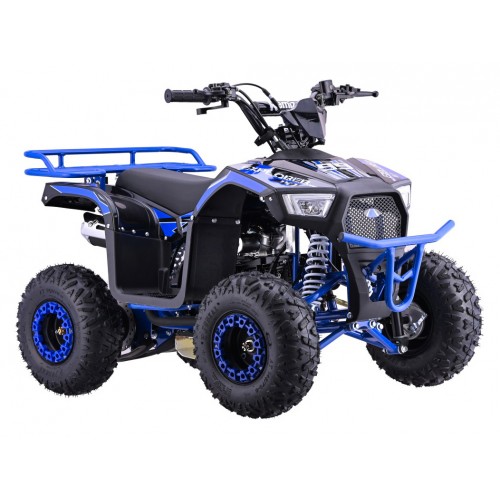 Modré čtyřkolkové vozidlo EXPLORER 110CC EXPLORER