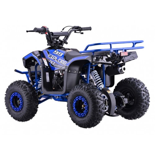 Modré čtyřkolkové vozidlo EXPLORER 110CC EXPLORER
