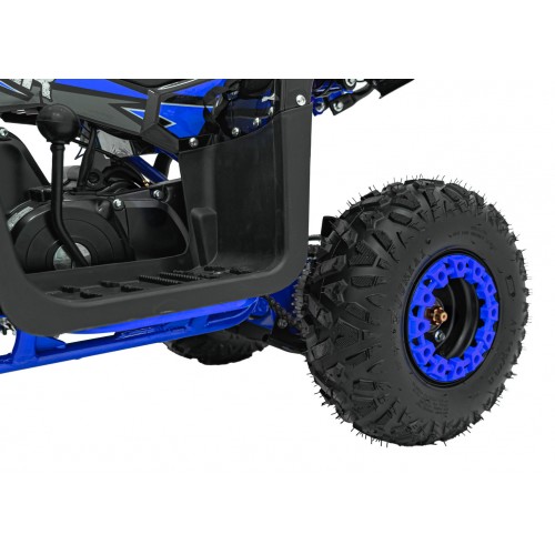 Modré čtyřkolkové vozidlo EXPLORER 110CC EXPLORER