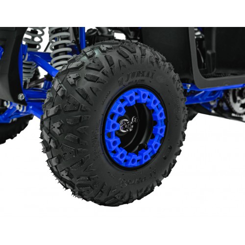 Modré čtyřkolkové vozidlo EXPLORER 110CC EXPLORER
