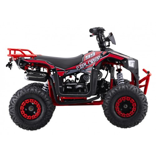 Červené čtyřkolkové vozidlo EXPLORER 110CC EXPLORER