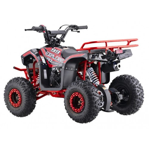 Červené čtyřkolkové vozidlo EXPLORER 110CC EXPLORER
