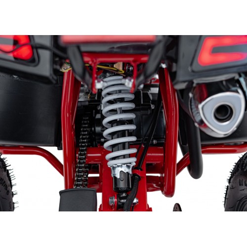 Červené čtyřkolkové vozidlo EXPLORER 110CC EXPLORER