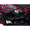 Červené čtyřkolkové vozidlo EXPLORER 110CC EXPLORER
