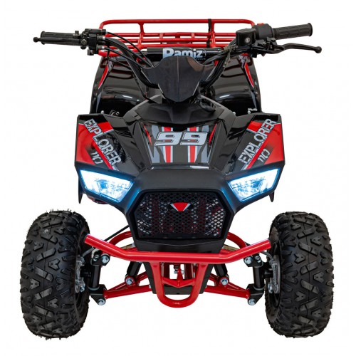 Červené čtyřkolkové vozidlo EXPLORER 110CC EXPLORER
