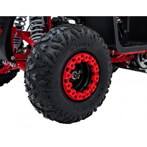 Červené čtyřkolkové vozidlo EXPLORER 110CC EXPLORER