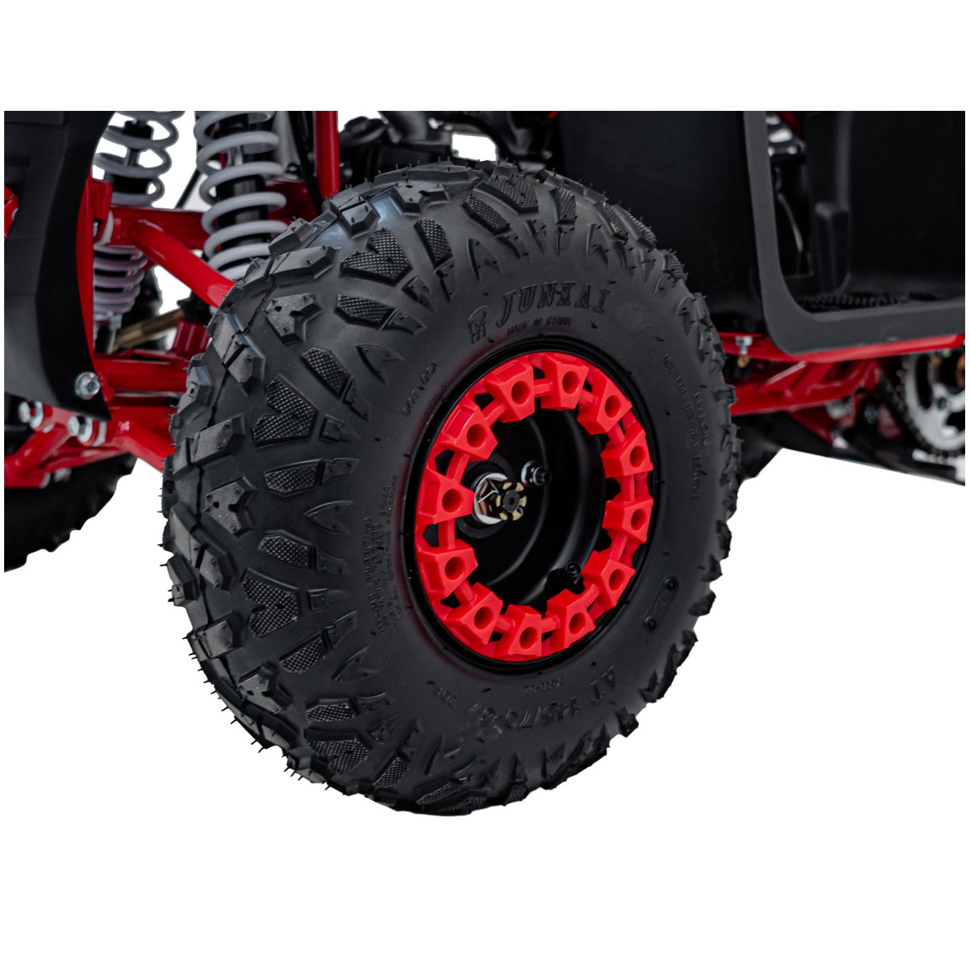 Červené čtyřkolkové vozidlo EXPLORER 110CC EXPLORER