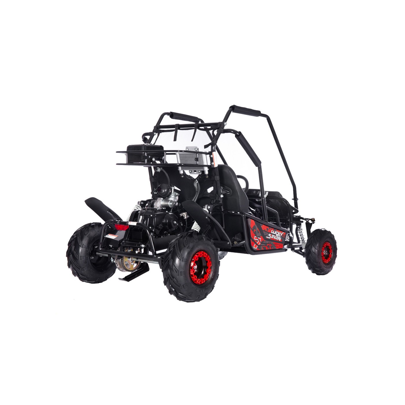 BUGGY Spalovací vůz LUCKY SEVEN LIFT Red