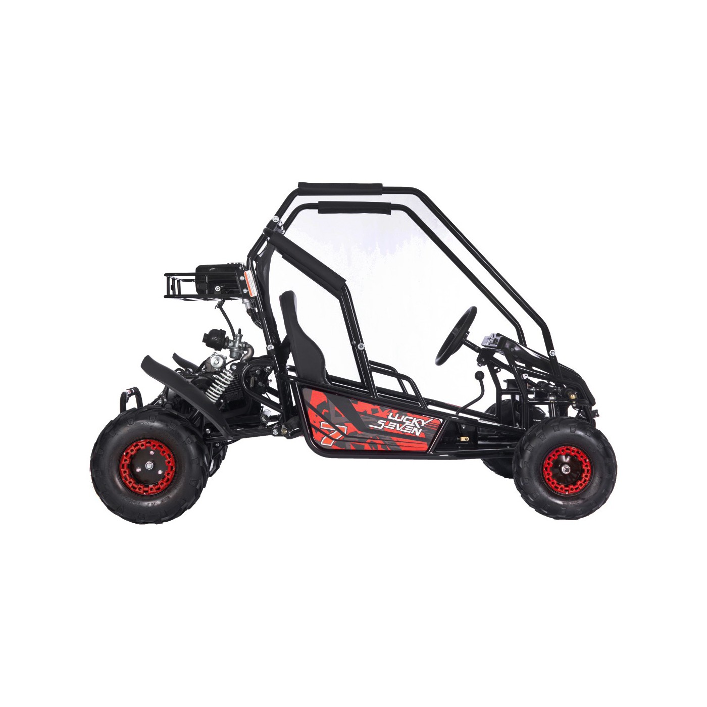 BUGGY Spalovací vůz LUCKY SEVEN LIFT Red