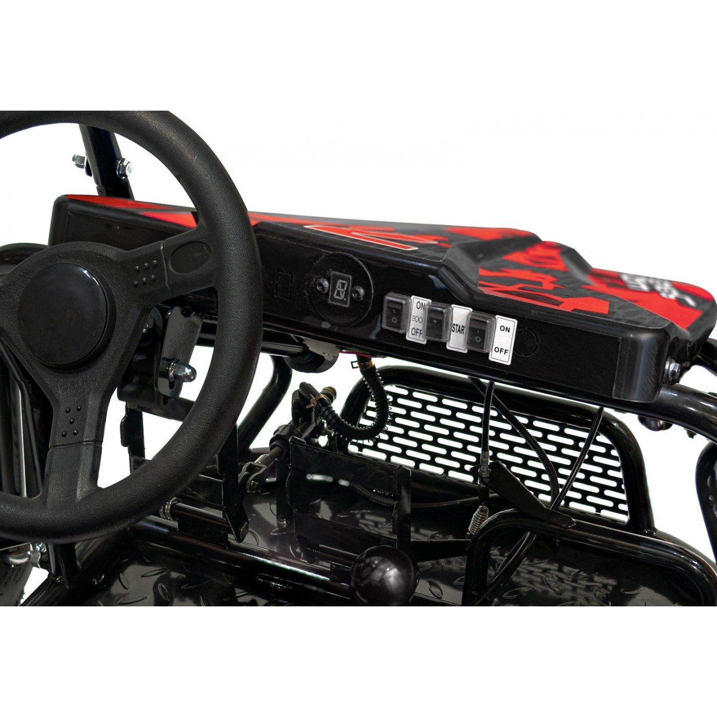 BUGGY Spalovací vůz LUCKY SEVEN LIFT Red