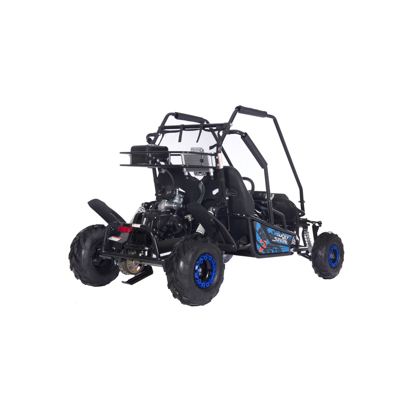 Spalovací vozítko BUGGY LUCKY SEVEN LIFT Modrá