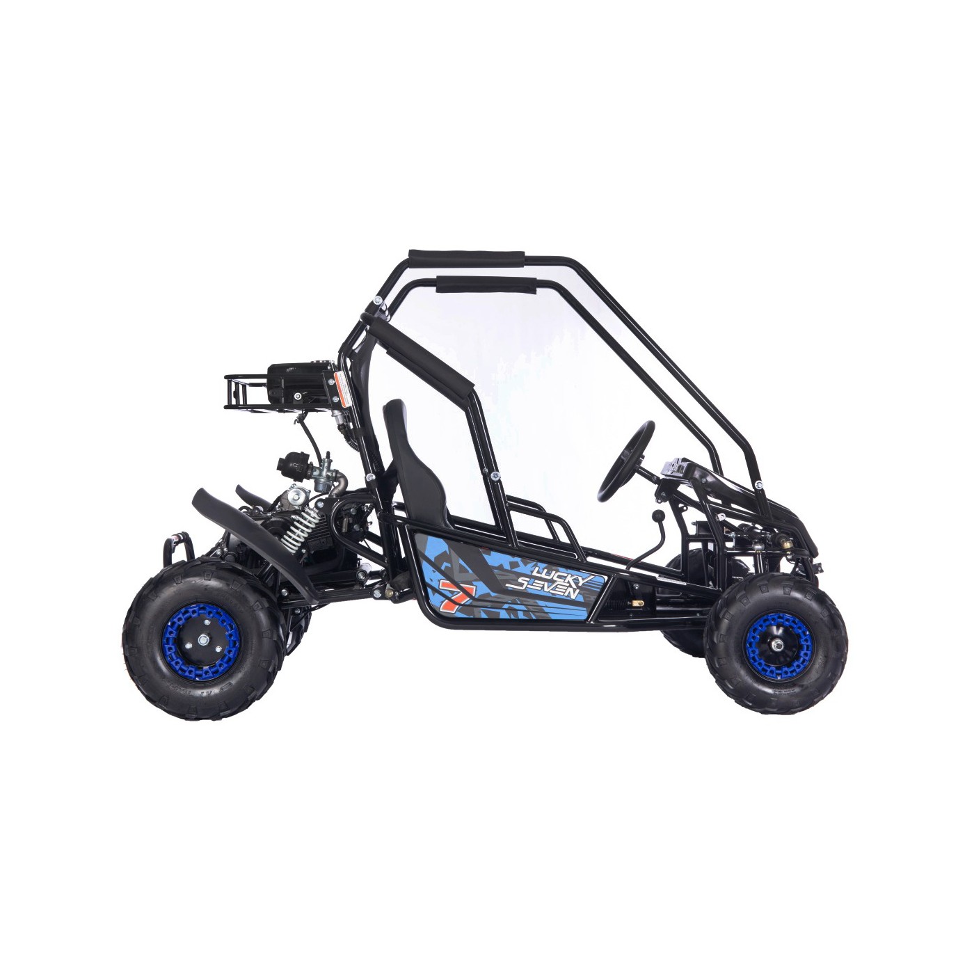 Spalovací vozítko BUGGY LUCKY SEVEN LIFT Modrá