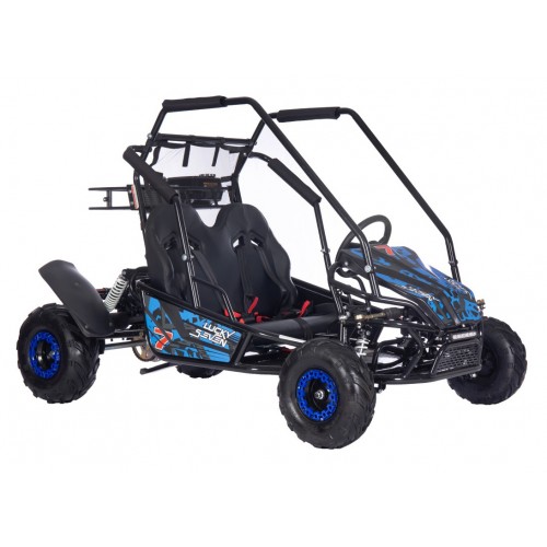 Spalovací vozítko BUGGY LUCKY SEVEN LIFT Modrá
