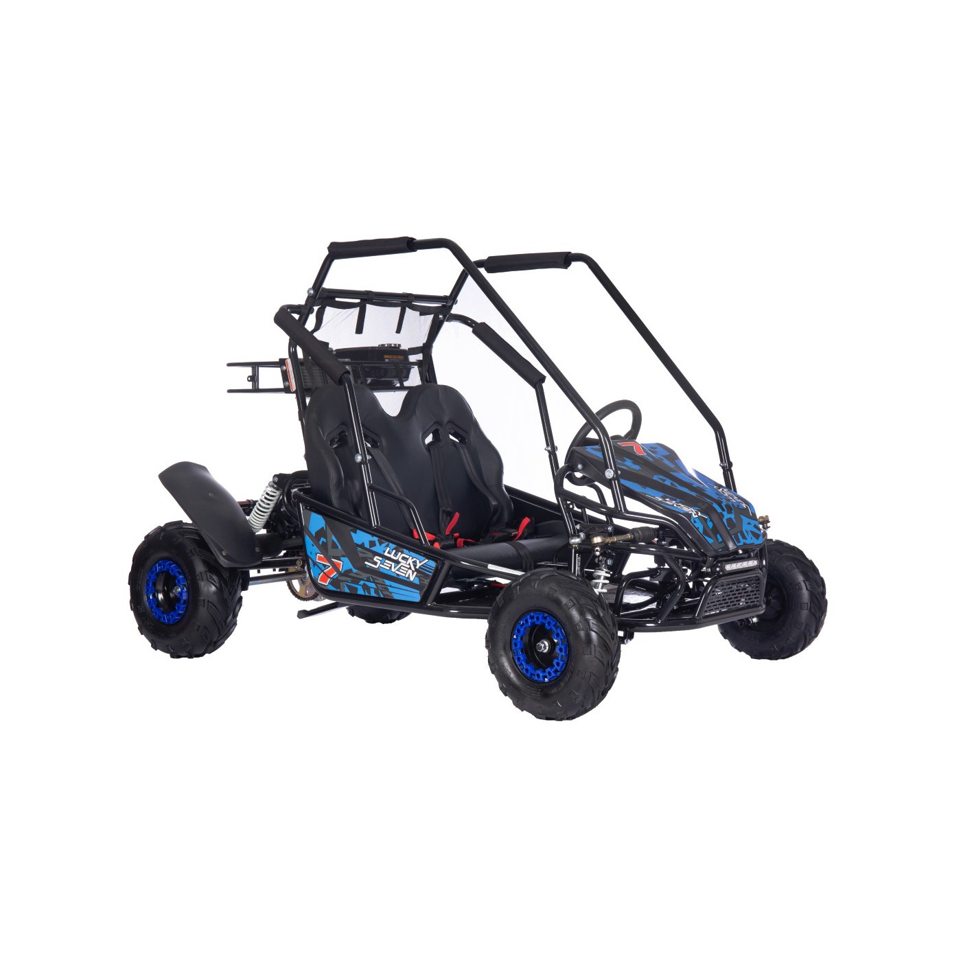 Spalovací vozítko BUGGY LUCKY SEVEN LIFT Modrá