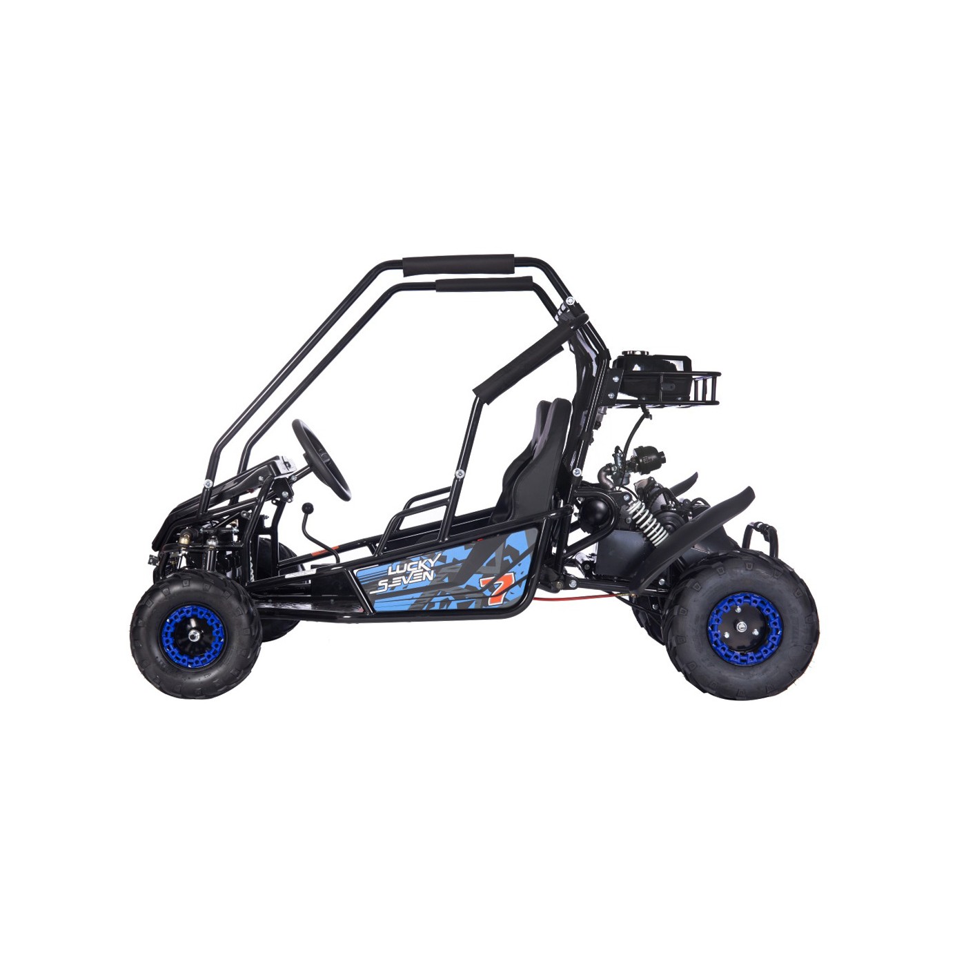 Spalovací vozítko BUGGY LUCKY SEVEN LIFT Modrá
