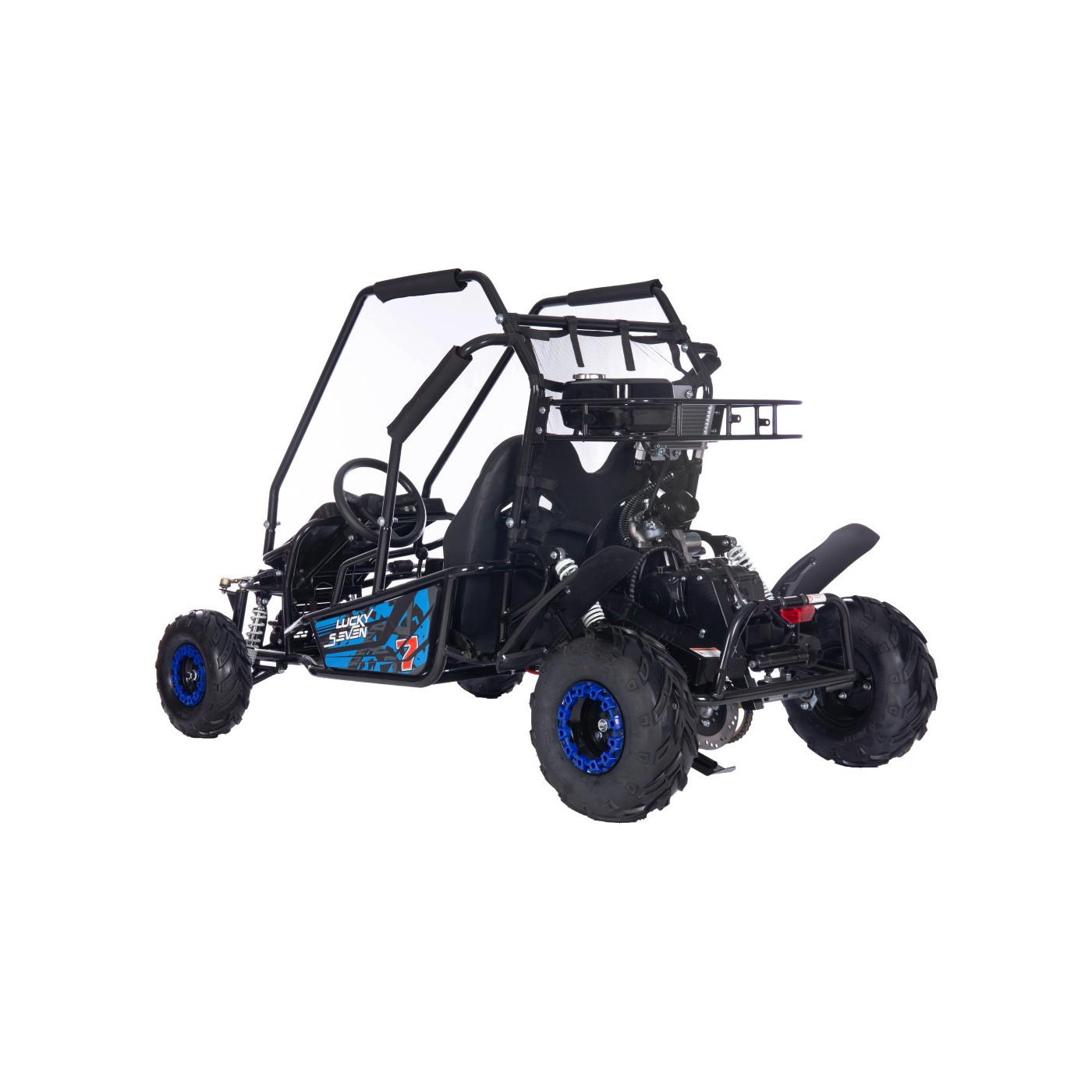 Spalovací vozítko BUGGY LUCKY SEVEN LIFT Modrá