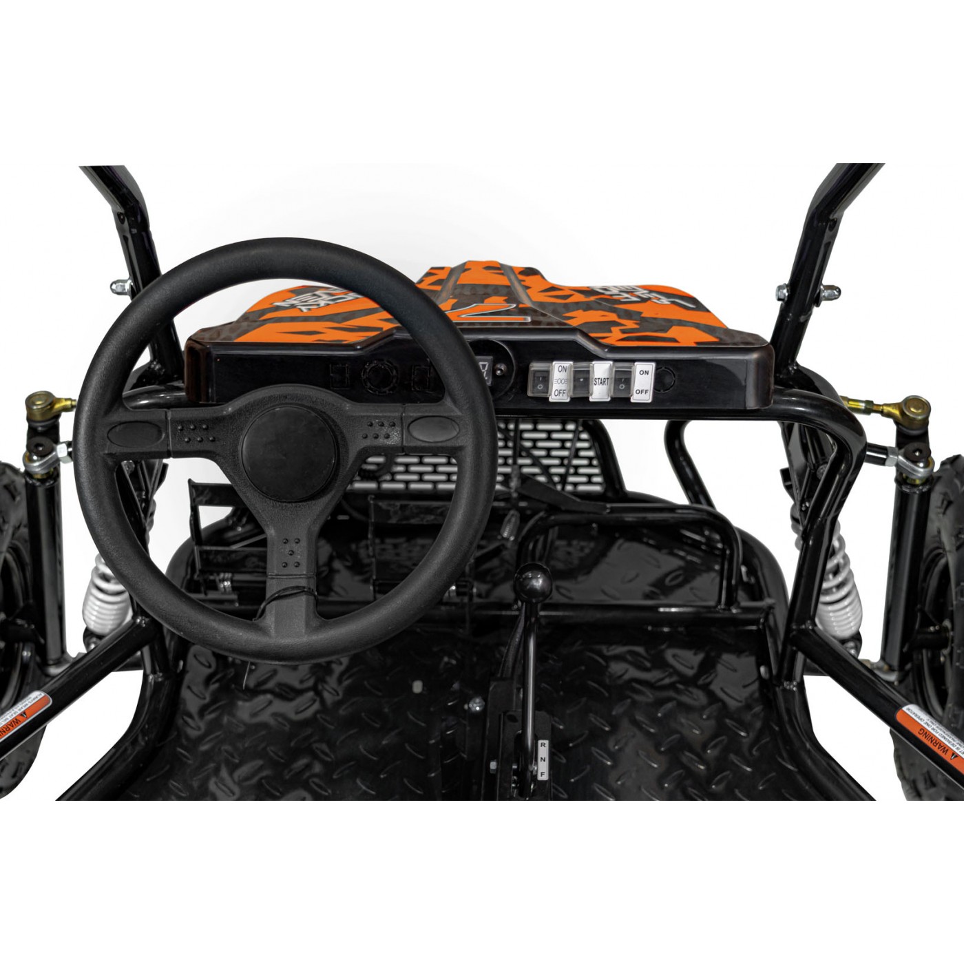 Vozidlo BUGGY Benzín LUCKY SEVEN LIFT Oranžová