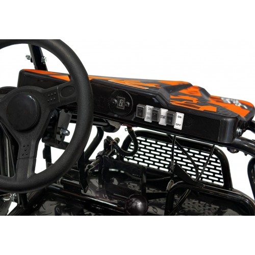 Vozidlo BUGGY Benzín LUCKY SEVEN LIFT Oranžová