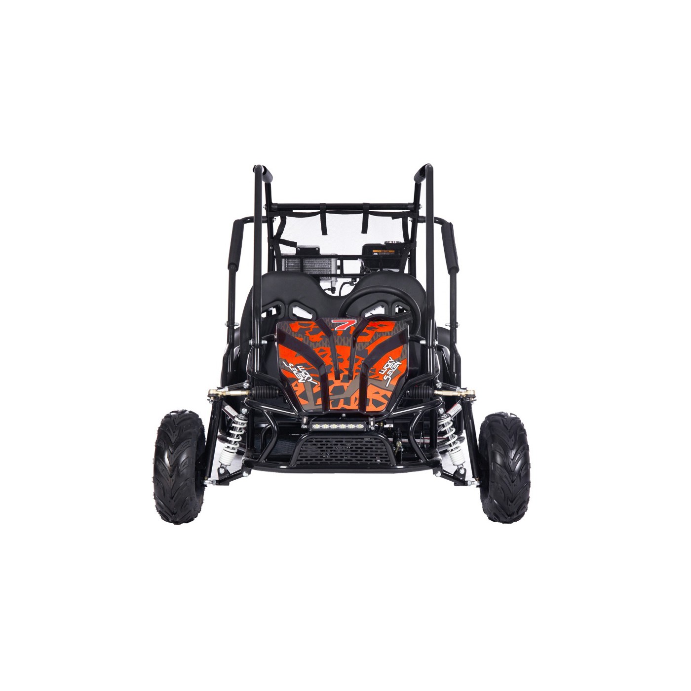 Vozidlo BUGGY Benzín LUCKY SEVEN LIFT Oranžová