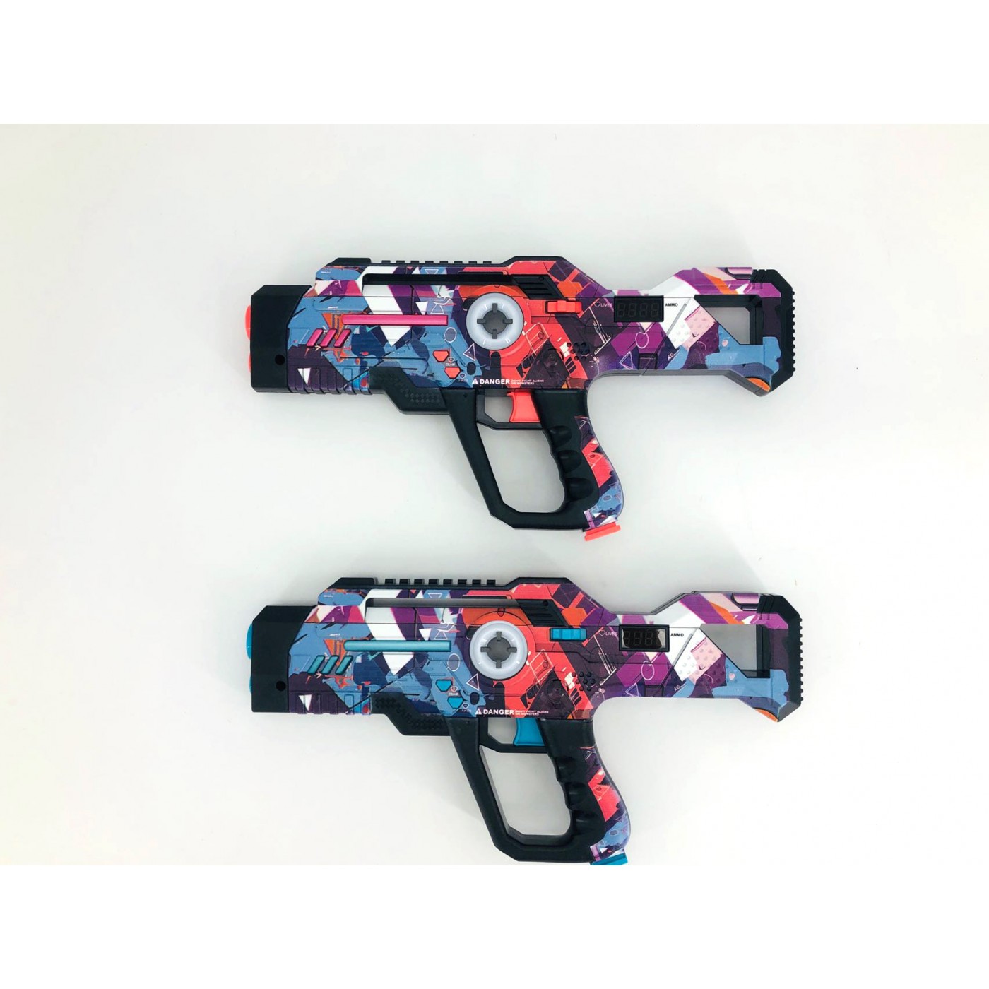 Sada graffiti laserových pistolí