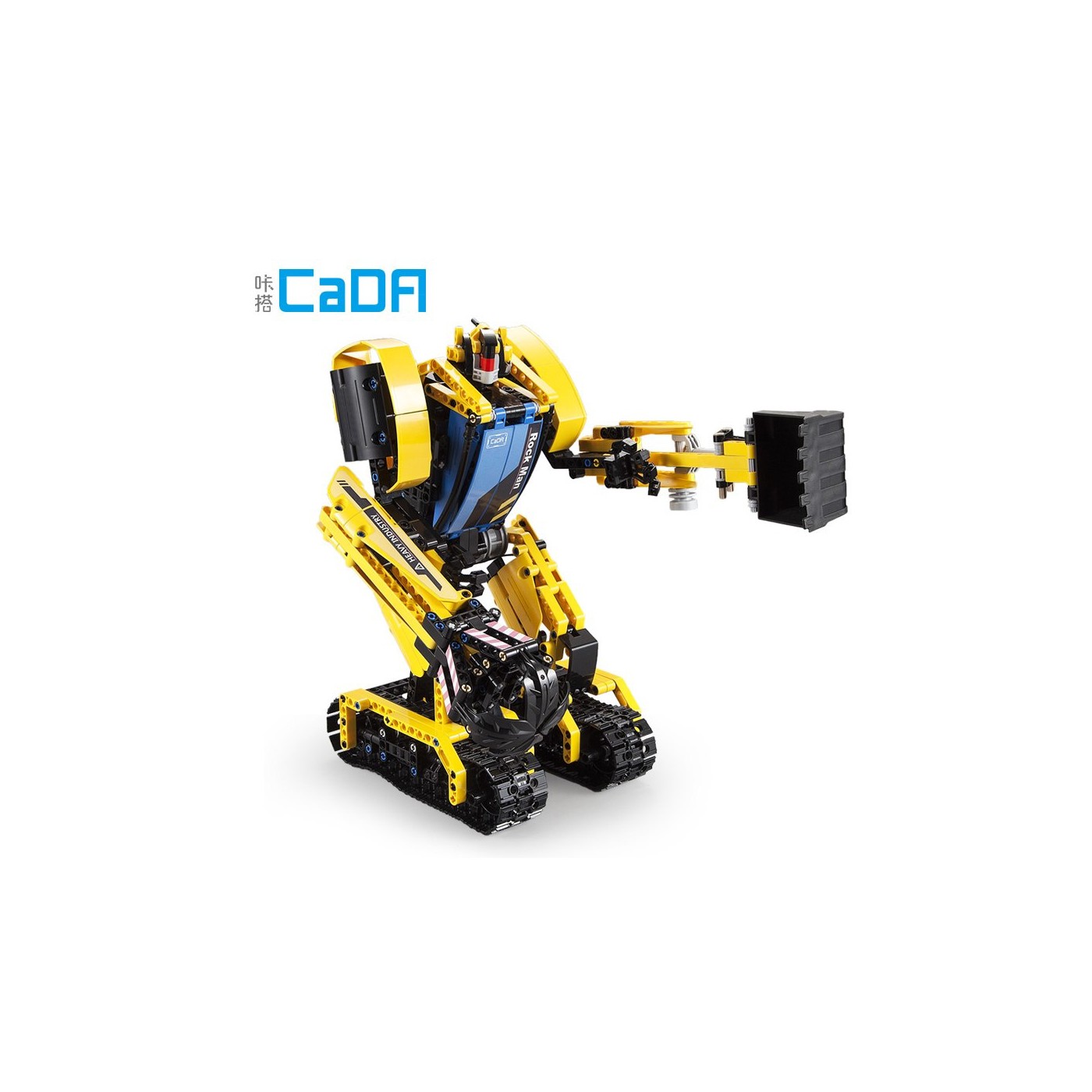 Bloky R/C podložky 2v1 robotické rypadlo EE