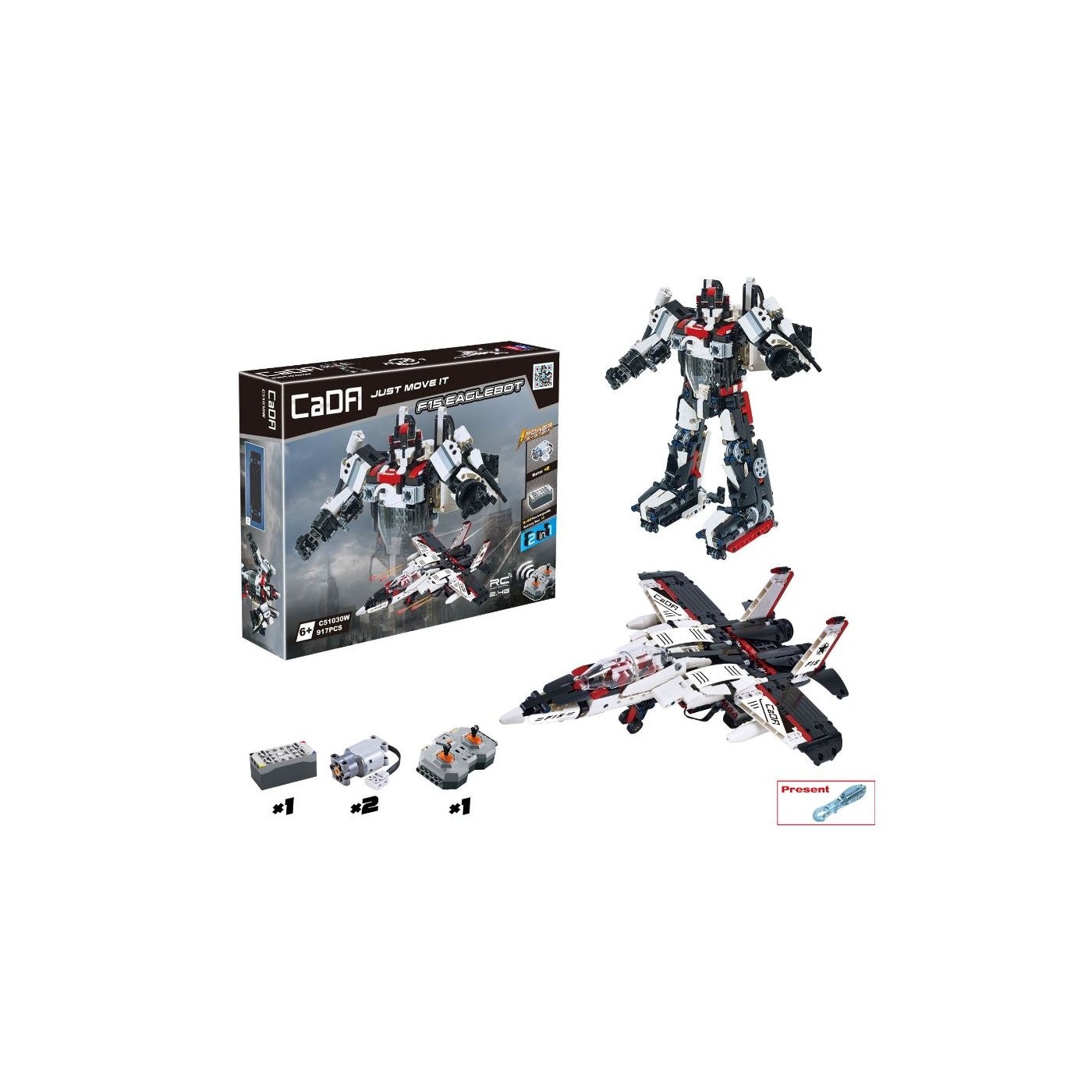 Bloky  R/C podložky 2v1 Robotické letadlo EE