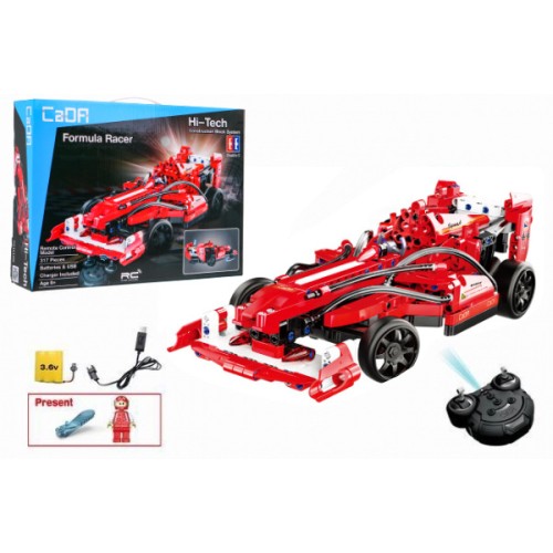 Technické bloky CaDA 417 el. Závodní auto s dálkovým ovládáním pro děti 6+