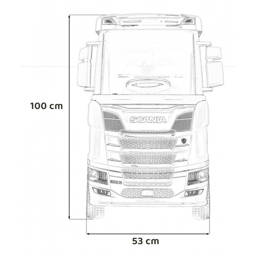 Vozidlo Scania R-SERIE Růžové