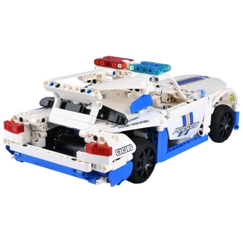 Technické bloky CaDA 430 el. Dálkově ovládané policejní auto po dobu 6 let + světla