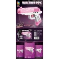 Sada stavebních bloků Pink Gun 237ks.