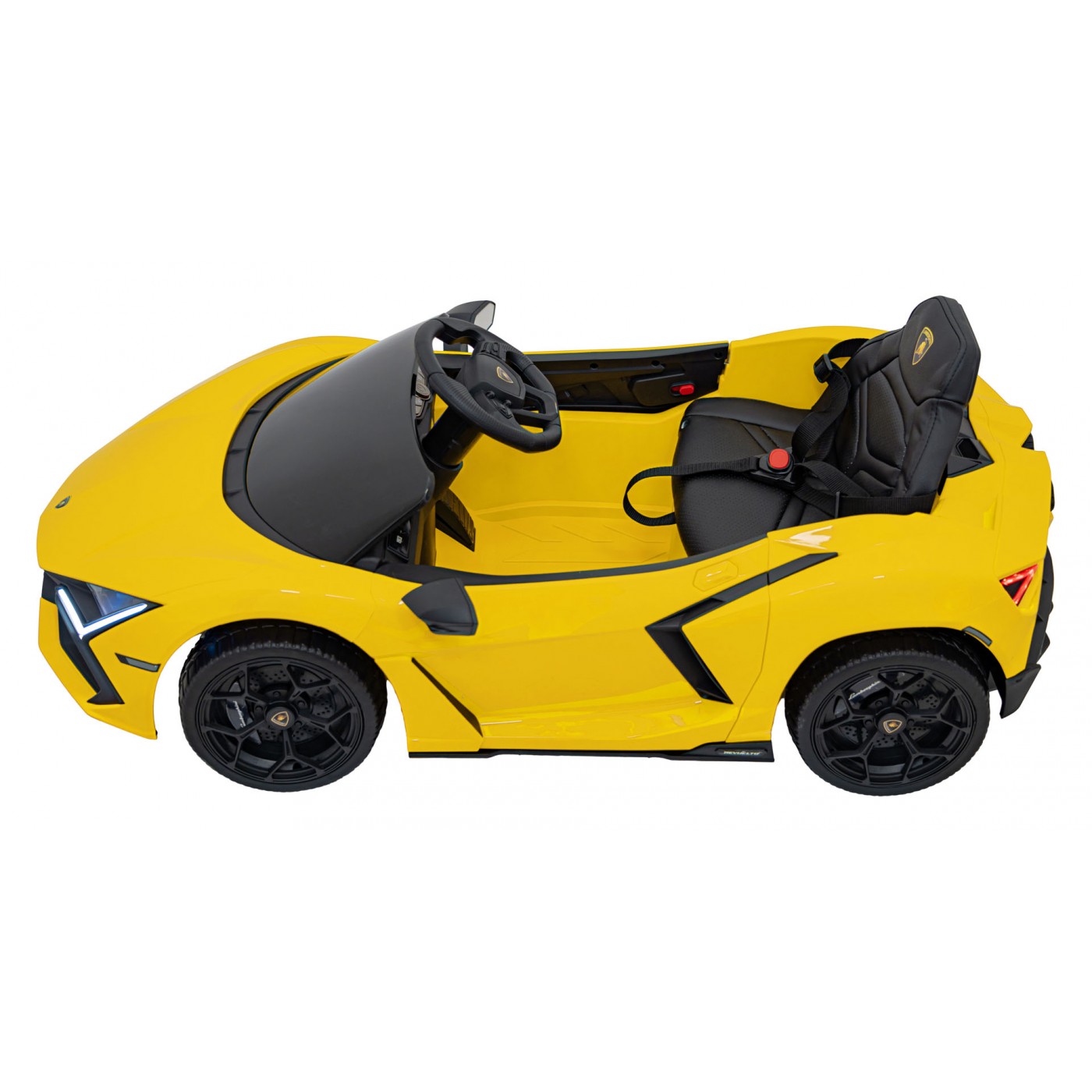 Žluté vozidlo Lamborghini Revuelto