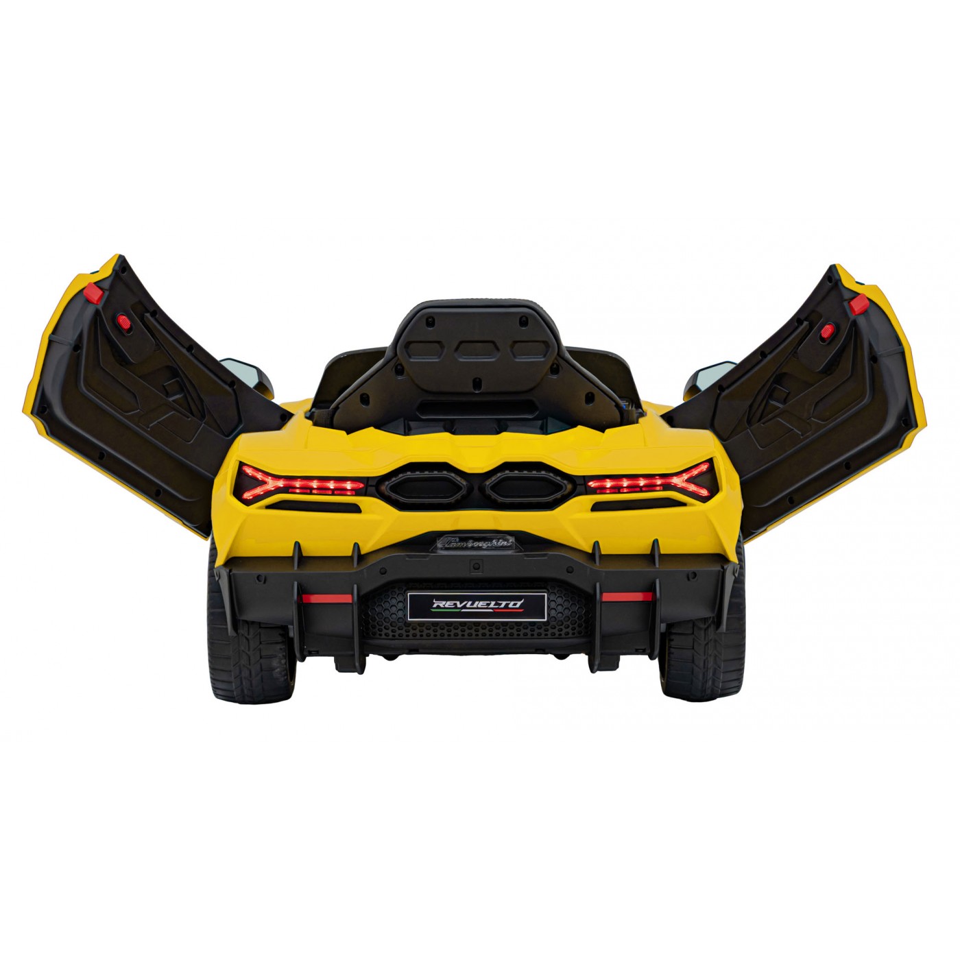 Žluté vozidlo Lamborghini Revuelto