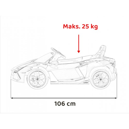 Žluté vozidlo Lamborghini Revuelto
