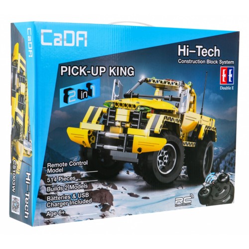 Technické bloky CaDA 514 el. Dálkově ovládané terénní koloběžky 2 v 1 pro děti od 6let