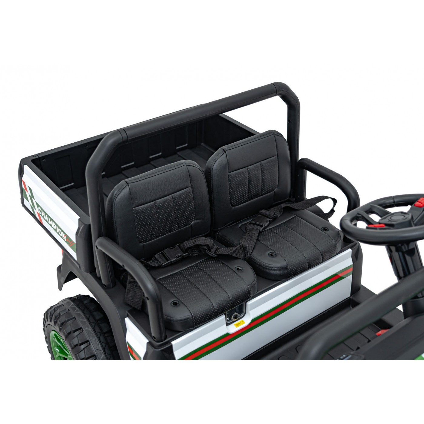 Šampion zelené pick-up vozidlo
