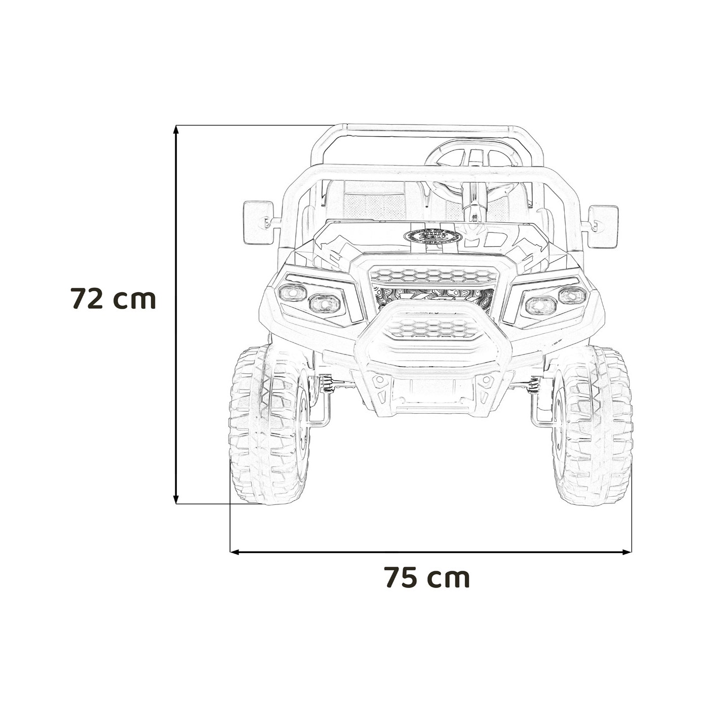 Šampion zelené pick-up vozidlo