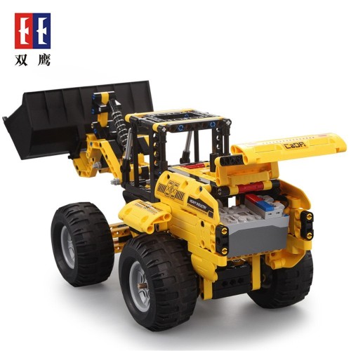 Technické bloky CaDA 491 el. Buldozer Buldozer pro děti 6+