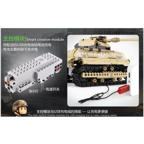 Bloky R/C tank