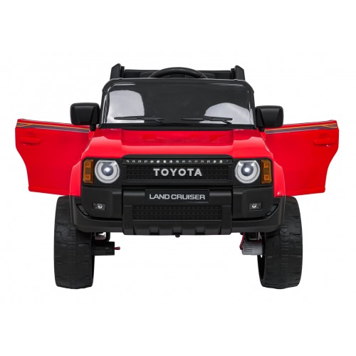 Toyota Land Cruiser PRADO červené vozidlo