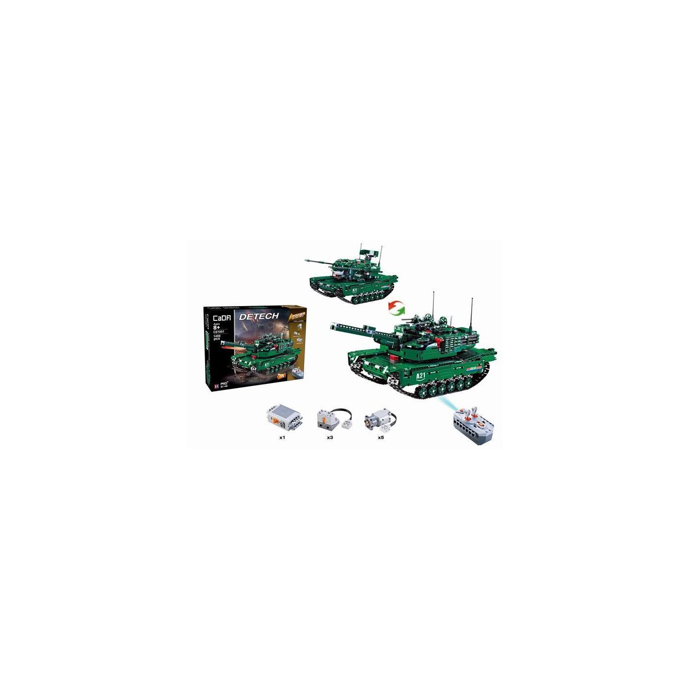 Bloky R/C tank 1498 el EE