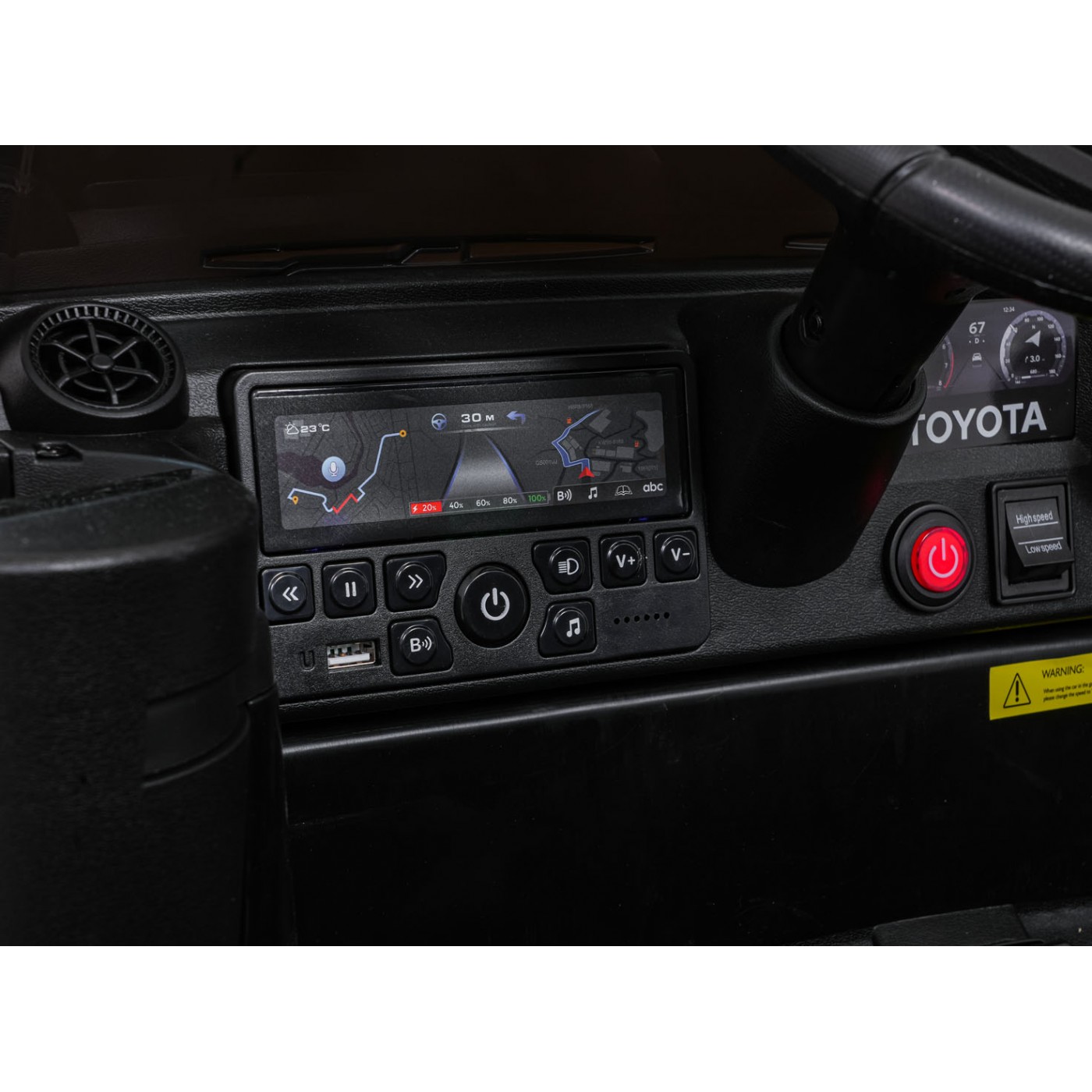Vozidlo Toyota Land Cruiser PRADO Black