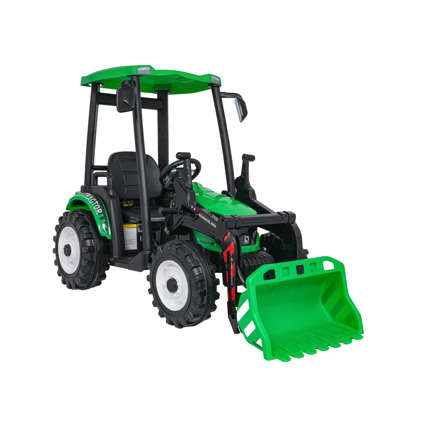 MEGA D68 Tahač Se Zeleným Přívěsem
