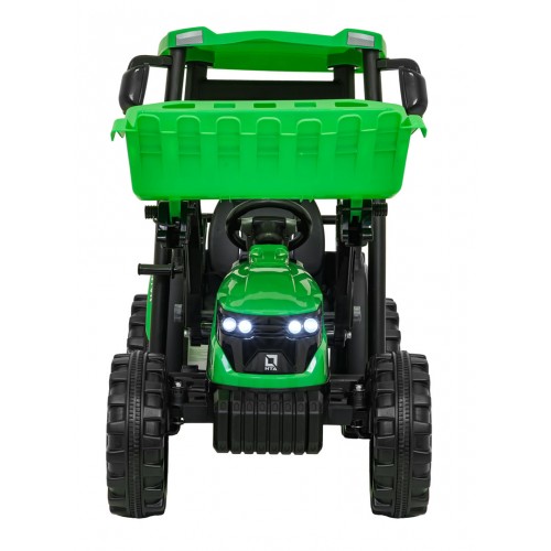 MEGA D68 Tahač Se Zeleným Přívěsem