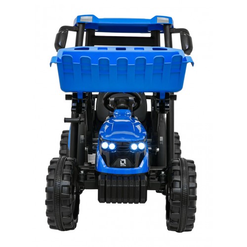 MEGA D68 Tahač S Přívěsem Modrý