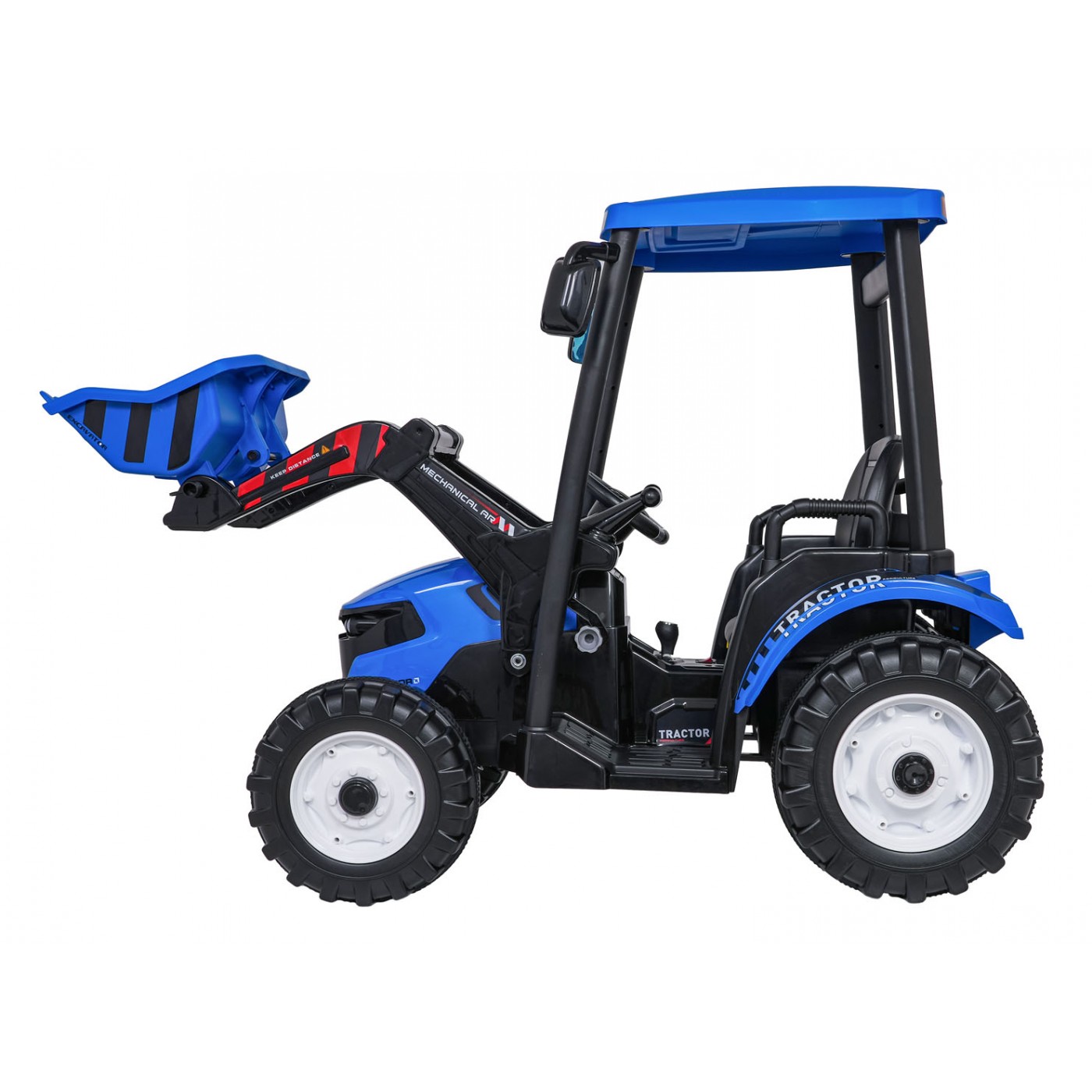 MEGA D68 Tahač S Přívěsem Modrý
