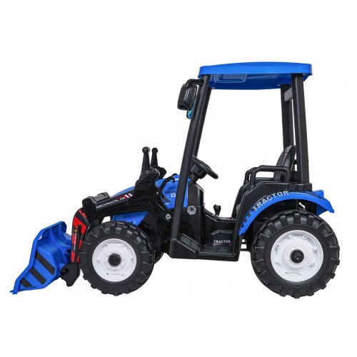 MEGA D68 Tahač S Přívěsem Modrý