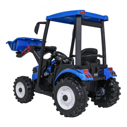 MEGA D68 Tahač S Přívěsem Modrý