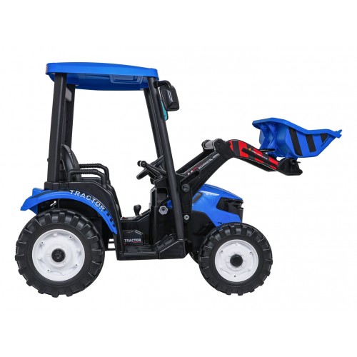 MEGA D68 Tahač S Přívěsem Modrý